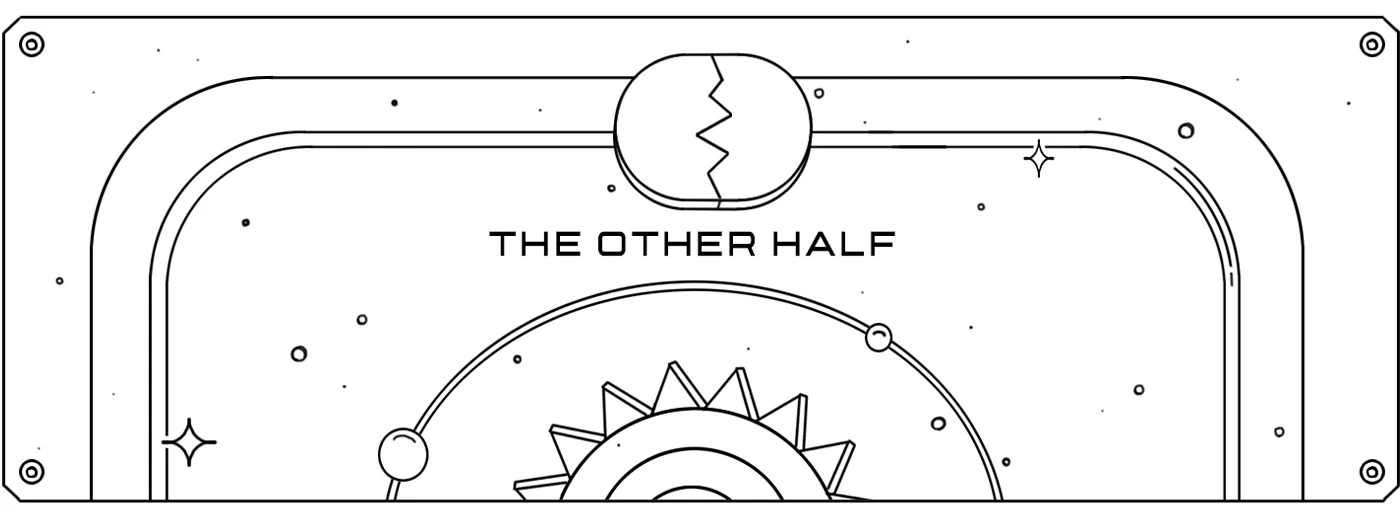 Star_Trek_Stills03 Concept sketch of The Other Half, featuring circular mechanical elements and retro-futuristic graphic details.